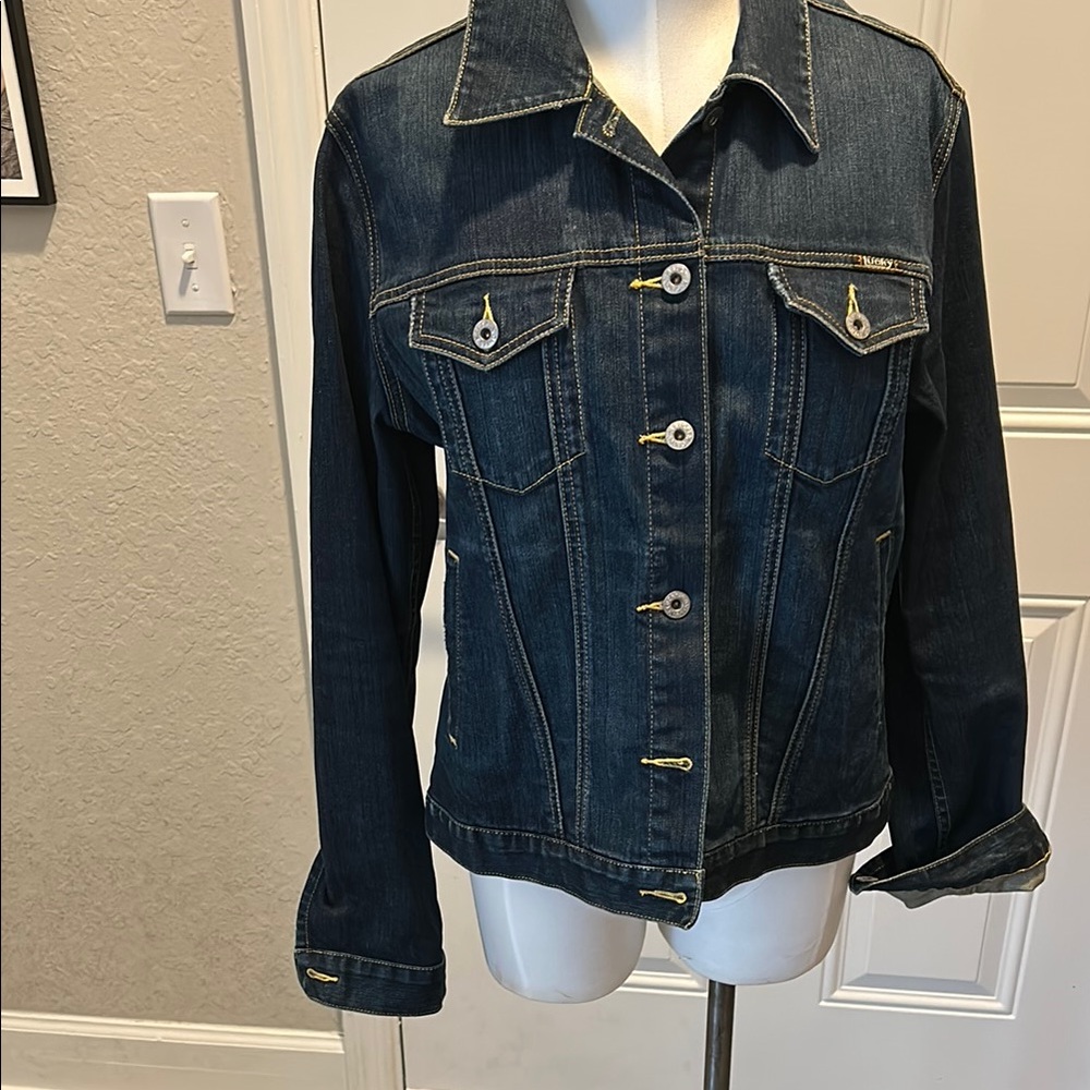Lucky Brand Blue Jean Jacket Classic Denim Style